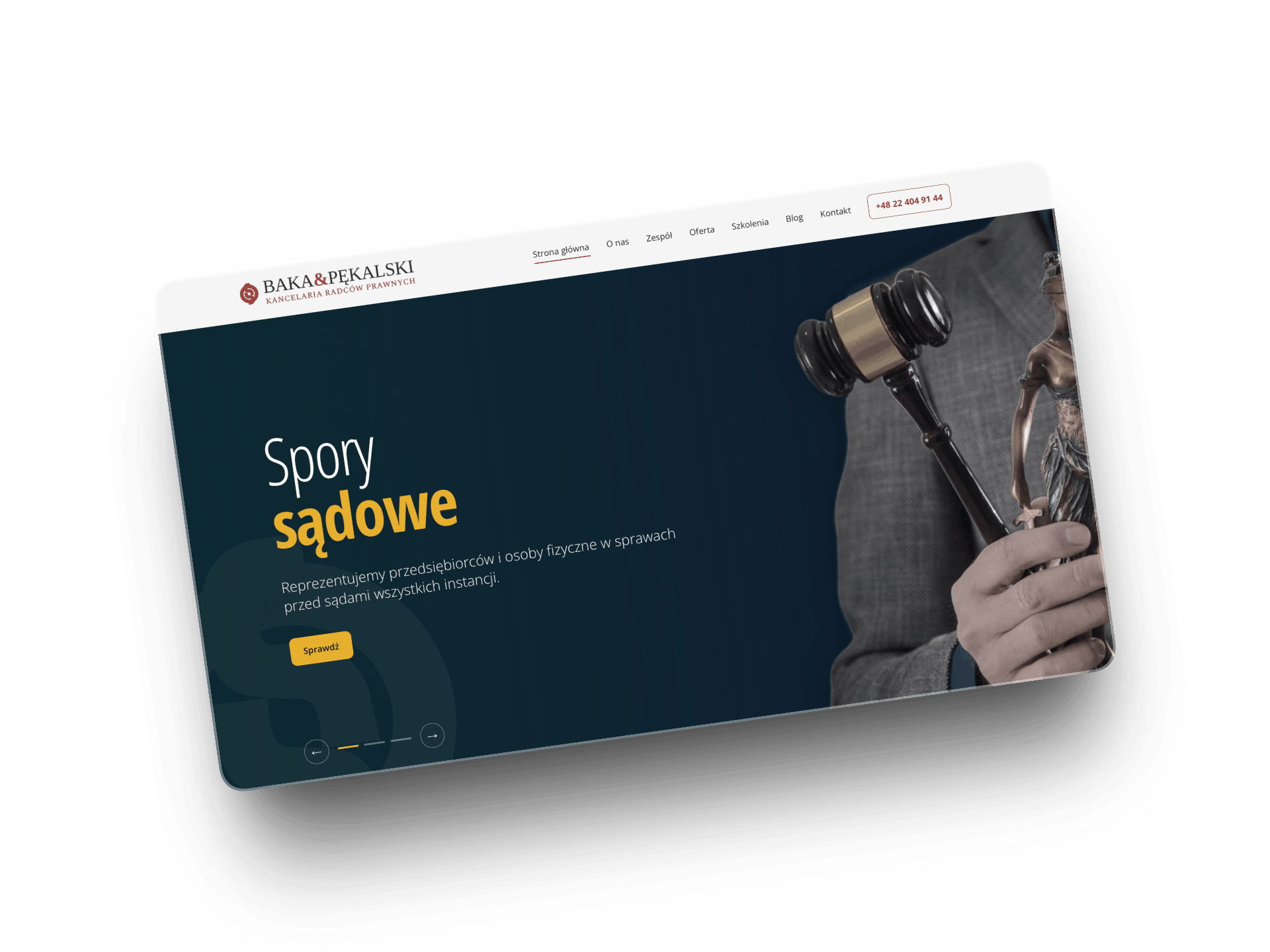 Projekt strony internetowej