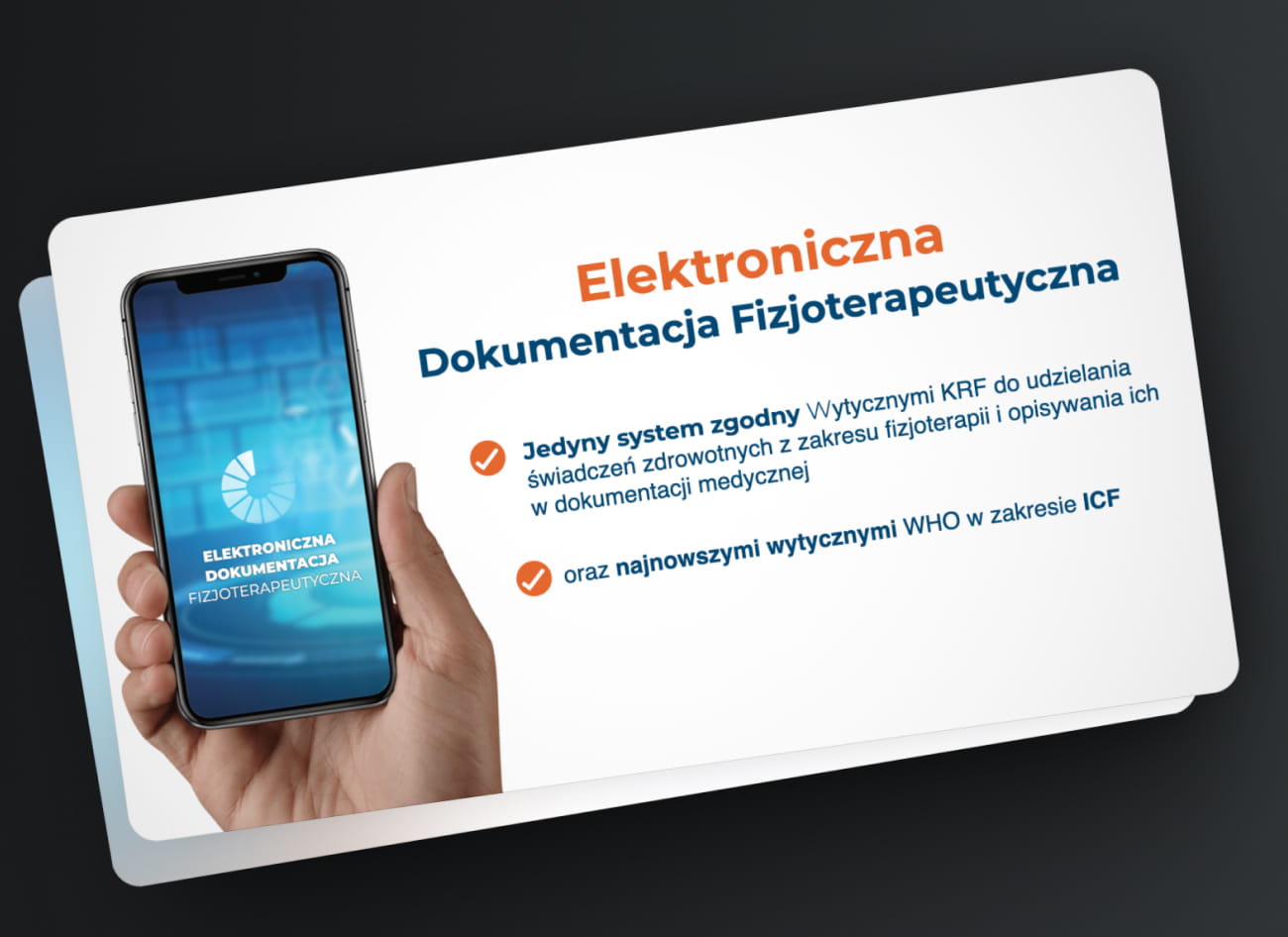 Projekt prezentacji w fizjoterapii