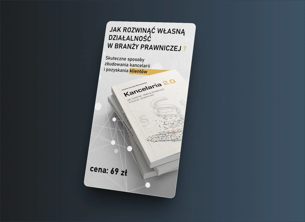 Projekt reklam dla kancelarii prawnej