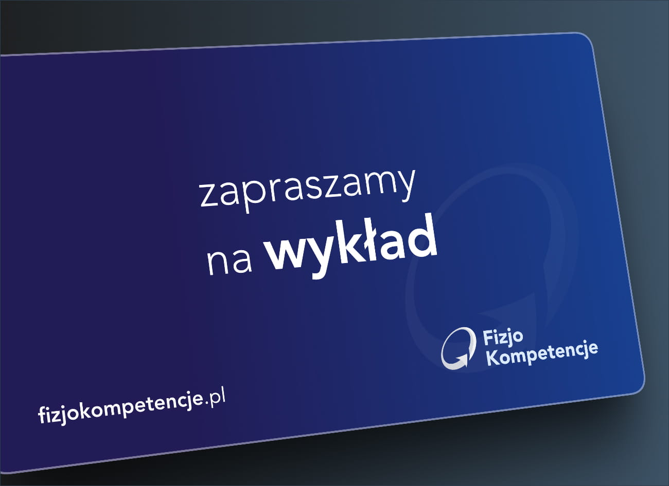 Identyfikacja wizualna projektu Fizjokompetencje