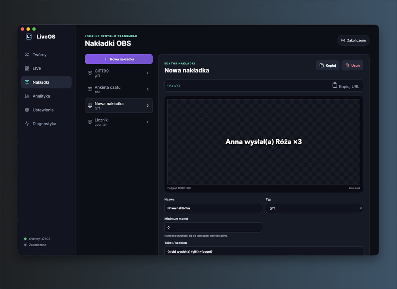 Vibe coding - integracja aplikacji z OBS