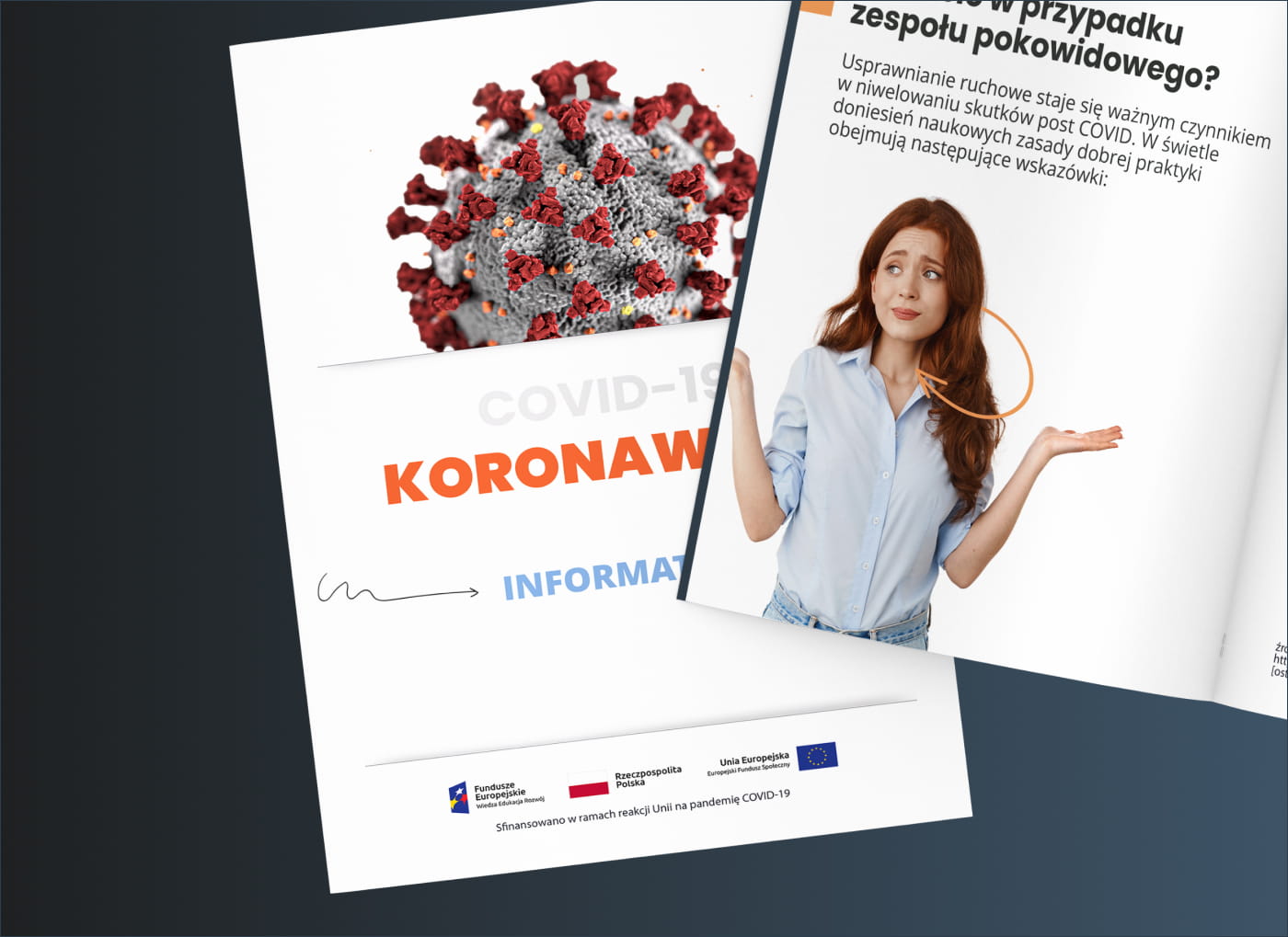 Projekt broszur informacyjnych