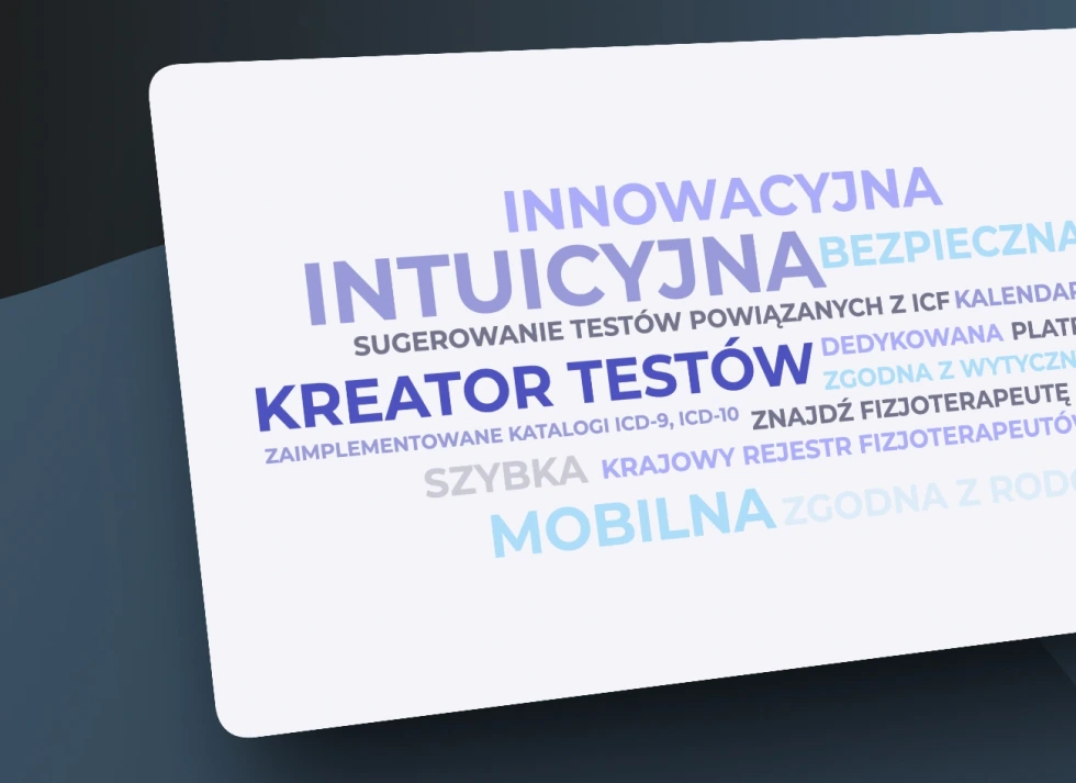 Chmura tagów wykorzystana w prezentacji