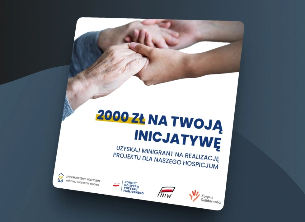Post FB hospicjum - design